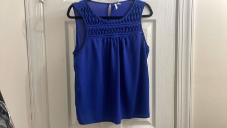 Women’s Royal Blue Tank - L