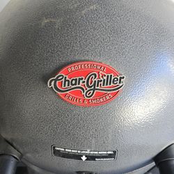 Char-Griller Akorn Kettle Charcoal Grill Black Digital Control Panel