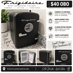 Frigidaire Mini Beverage Fridge Black