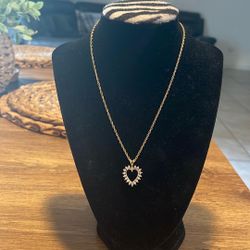 Beautiful Chain 14 K Real Gold No Fake Charm Whit Diamonds