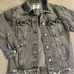 ZARA GIRLS JEAN JACKET 