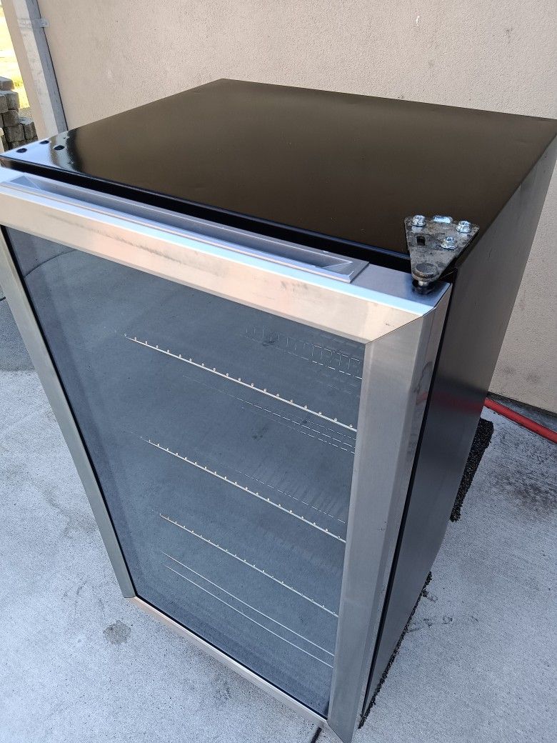 Beverage Cooler Stainless Steel $150