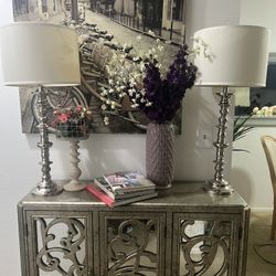 Two Z Gallerie Lamps 