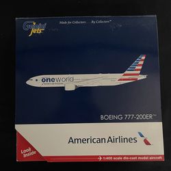 American Airlines Boeing 777-200ER Model Aircraft