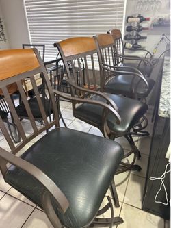 Four bar stools