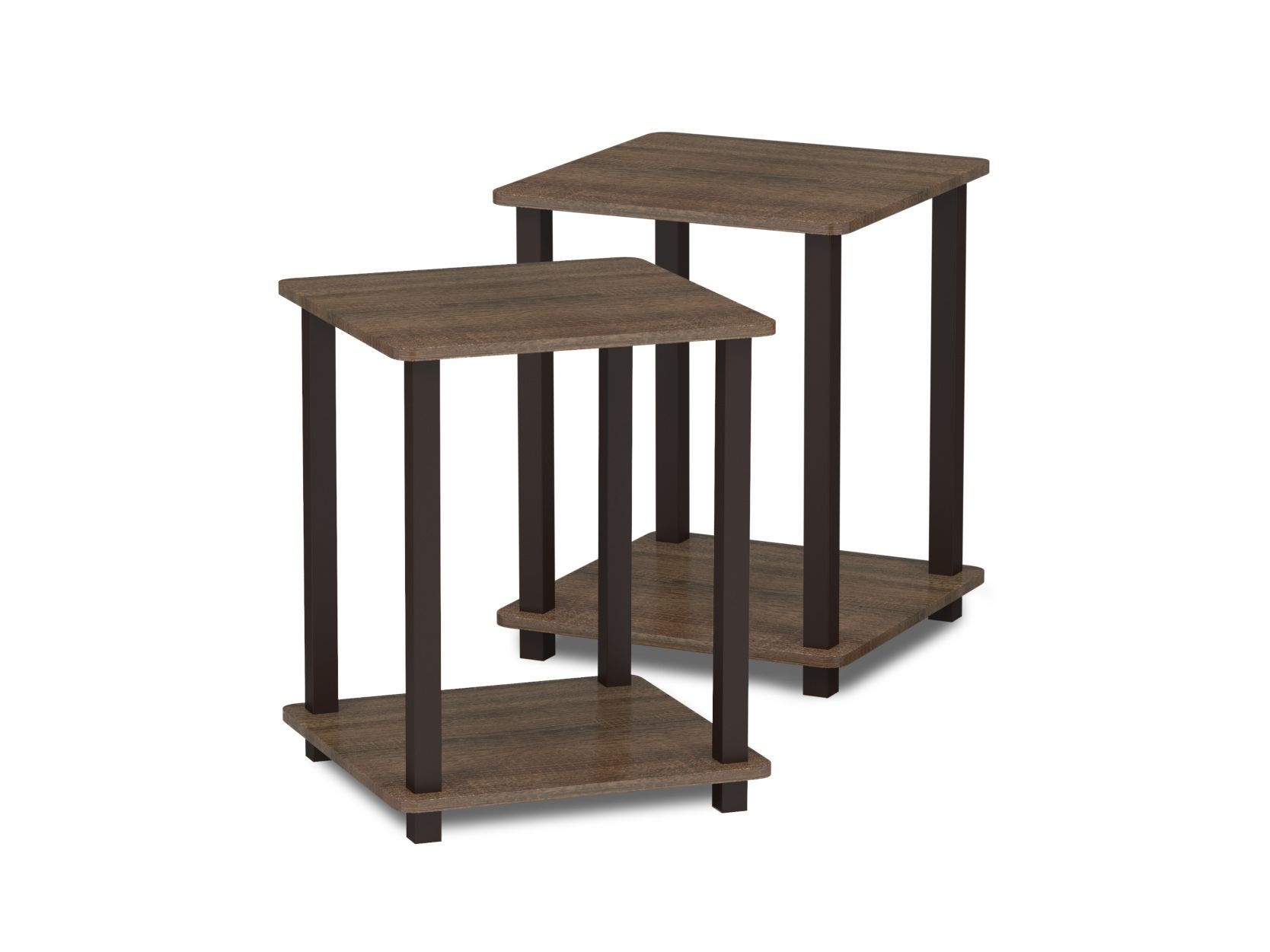 Furinno Simplistic Set of 2 End Table