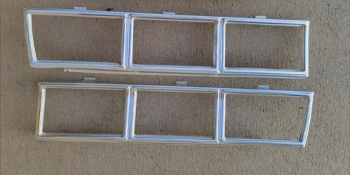 1979 Impala Tail Lamp Bezels