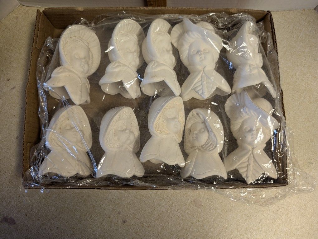 Ceramic Bisque Ornaments Ready To Paint
