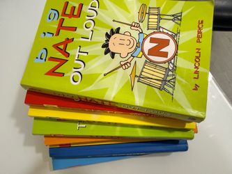 Books - big Nate - 7 books