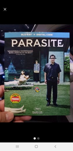 Parasite blu ray combo brand new sealed with slip cover