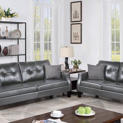 2 PCs Sofá Grey 