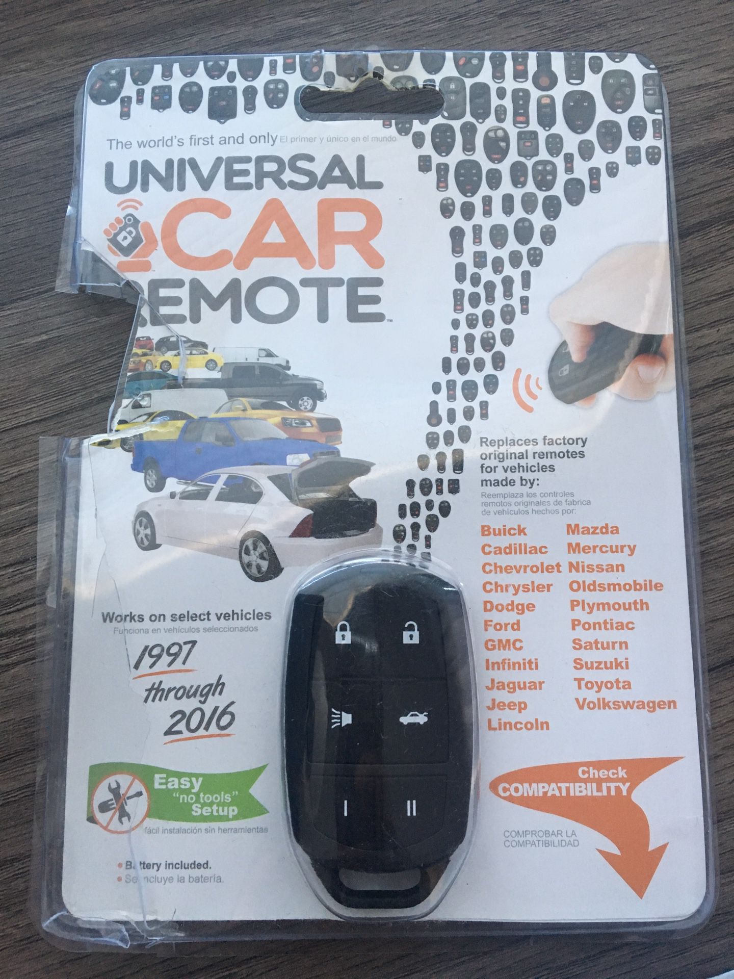 Universal car remote