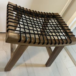 IKEA STACKHOLMEN Stool – Acacia Wood + Woven Seat