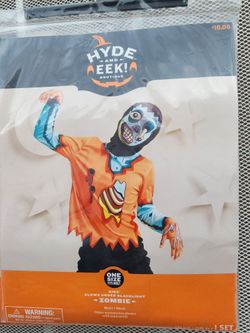 Kids Zombie Halloween Costume Set