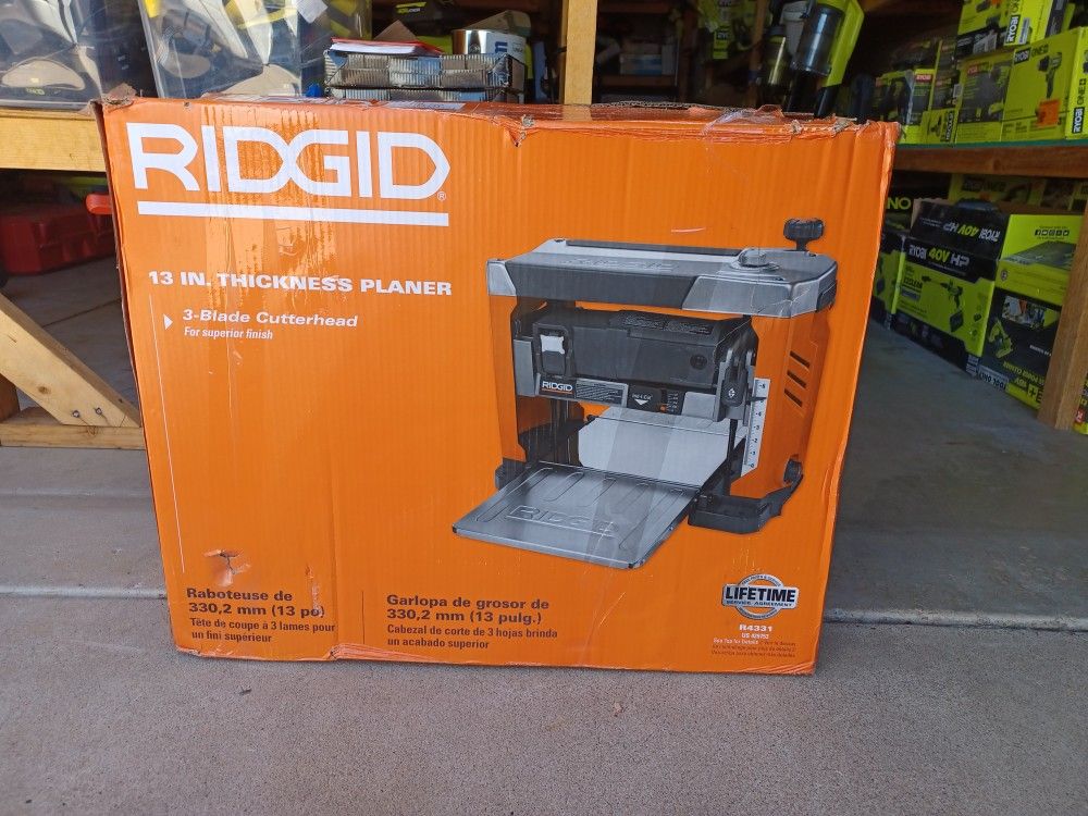 PLANER RIDGID 