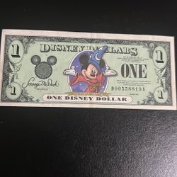 Old Disney dollars 