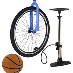 ANCHEER Bike Pump Ergonomic Portable High Pressure Floor Bicycle Pump with Gauge