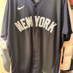 New York Yankees Nike Elite Jersey - Navy