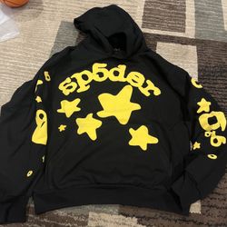 Beluga Black Spider Hoodie Size L