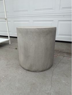 Concrete Side Table