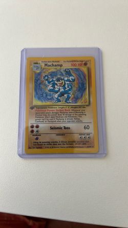 Machamp 1st Edition From 1995