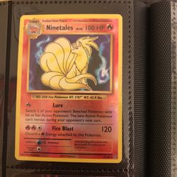 Ninetails Holo 2016 Pokémon Card Mint