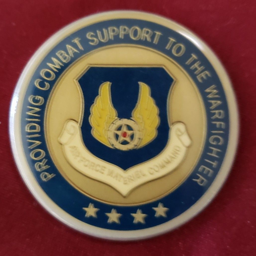 Air Force Materiel Command * Challenge Coin * Commander Lester L. Lyles