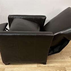 Crate And Barrel Leather Recliner *Delivery Options*