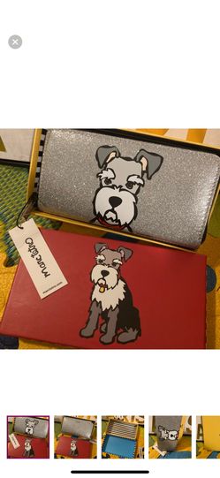 Marc Treto Silver Sparkling Doggie Wallet