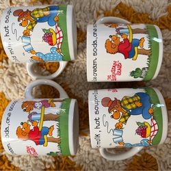 The Berenstain Bears Vintage 1987 Coffee Milk Cup Mug by Princess House