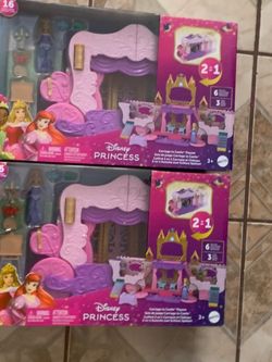 Disney Princess Carriage to Castle Playset (x2)