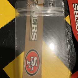 49ers Badge Holder