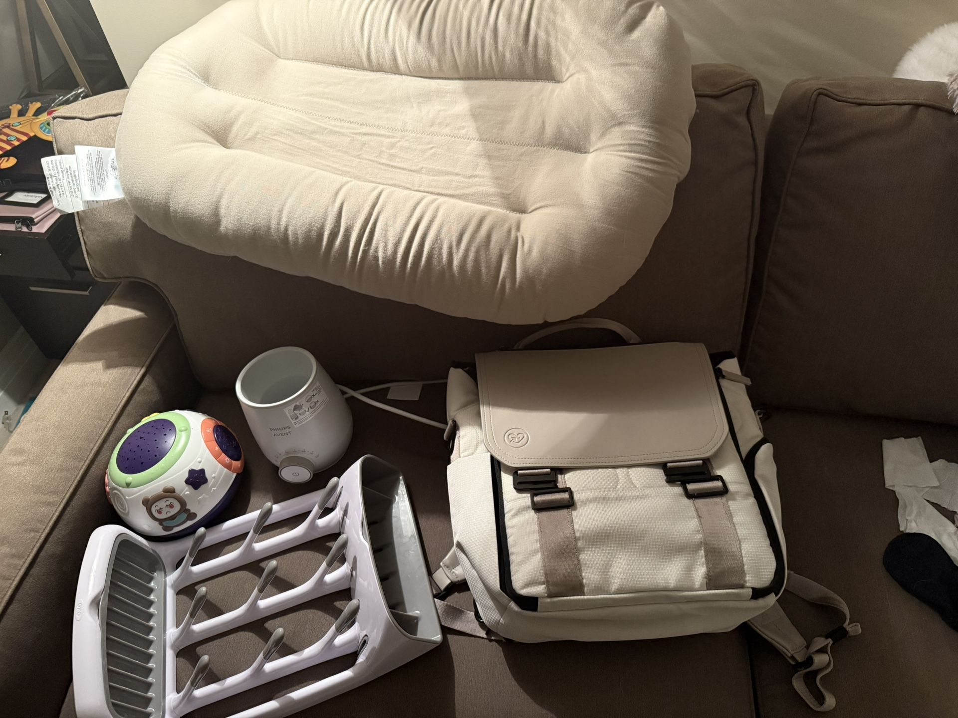 Baby Bagpacj And Pillow And Bottle Warmer 