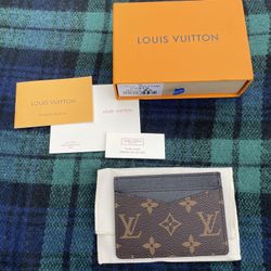 Louis Vuitton New Card Holder Monogram Brown Men’s Women’s Wallet Unisex