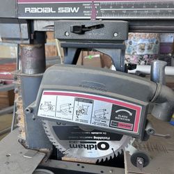 Craftsman 10” Radial Arm Saw 