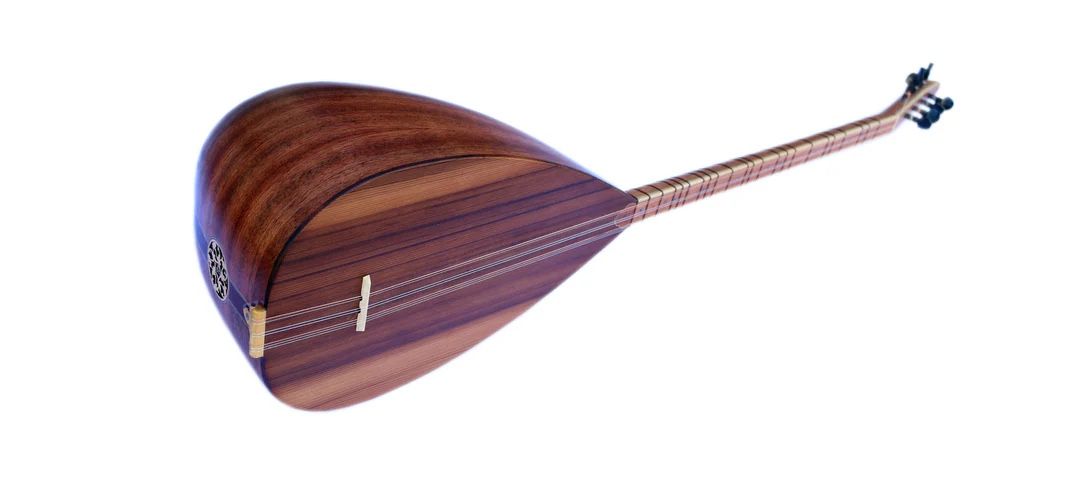 Professional Long Neck Cedar Face Baglama Saz OSL 301
