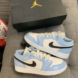 Jordan 1 Ice Blue - Size 6W