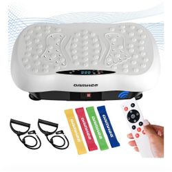 DAMKEE VIBRATION PLATE EXERCISE MACHINE WITH REMOTE CONTROL 