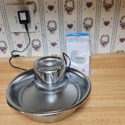 Pioneer Big MAX Stainless Steel Pet Fountain