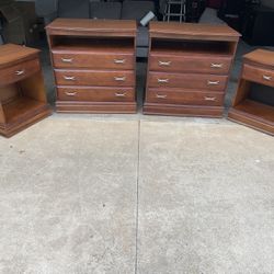 Dresser And Nightstand Set - Free Delivery 