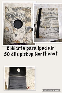 Cubierta ipad air 30 dlls no menos northeast