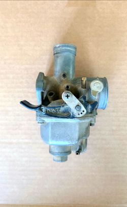 Keihin PD carburetor with stamp code 62BAWF2 (often sequenced as 62BAW) is a vintage, mechanical-choke four-stroke carburetor used on Honda off-road, 