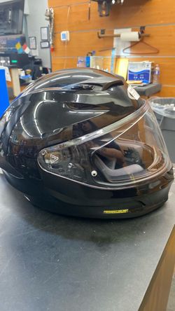 Full-Face Motorcycle Helmet Gloss Black