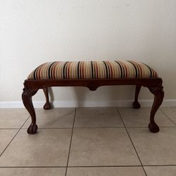 Wooden Bench/ Ottoman 