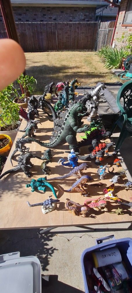 Huge Godzilla & Kaiju Figure Collection