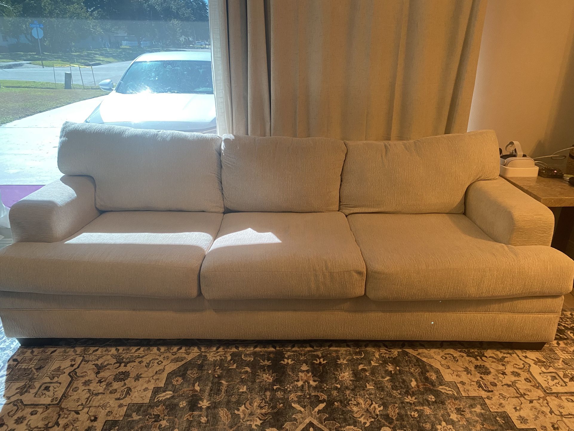 sleeper sofa and chair