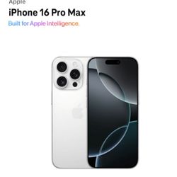 iPhone 16 Pro max 