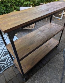World Market Industrial bookcase -  Excellent Condition - Aiden 3-Shelf