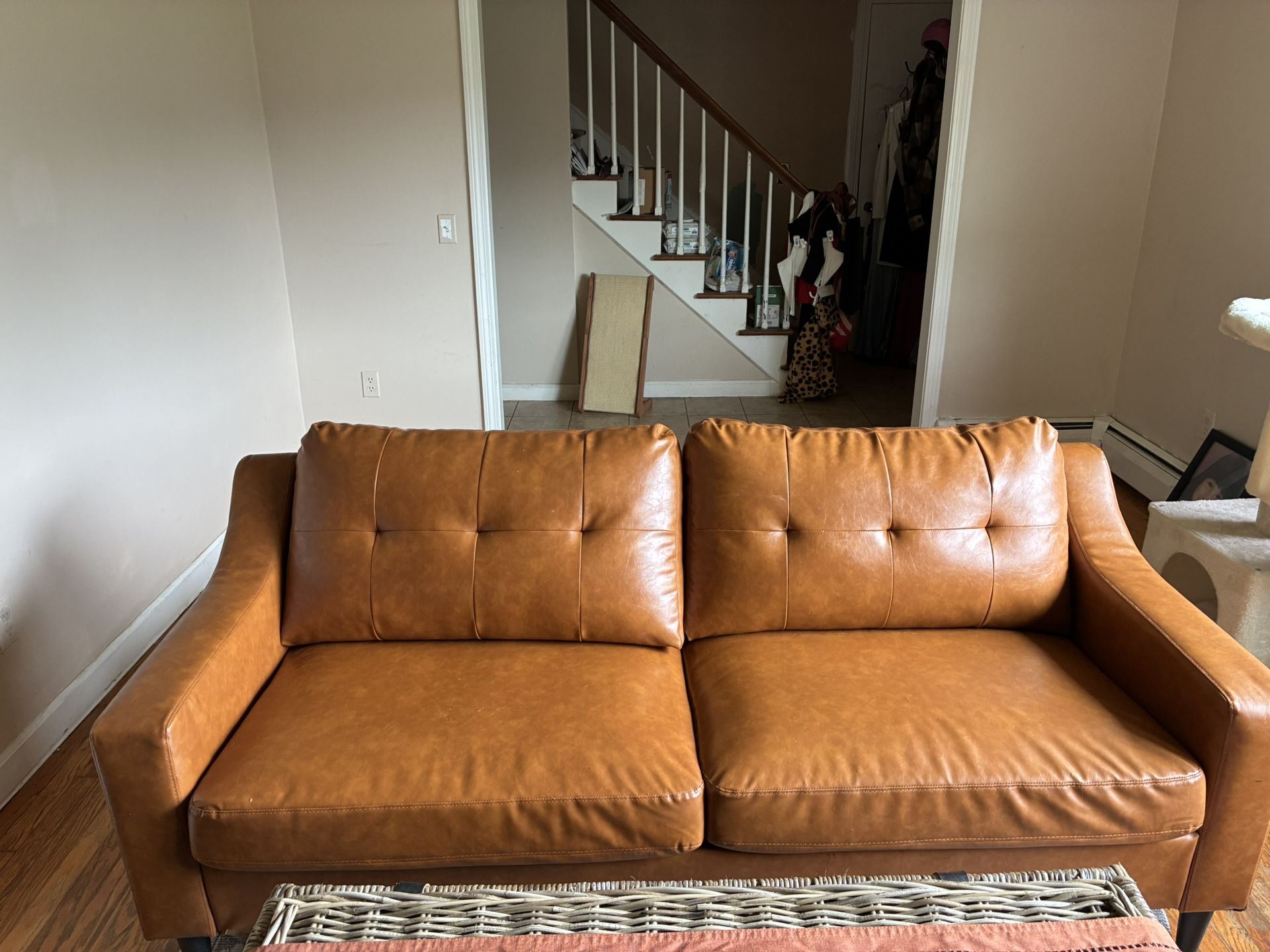 Free faux leather Sofa