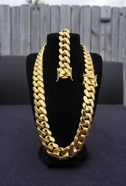 Gold Miami Cuban Link